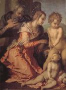 Andrea del Sarto Holy family oil painting